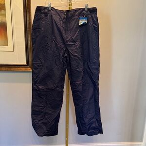 Columbia Men's Navy waterproof Cargo  snow gun Pants NWT XL